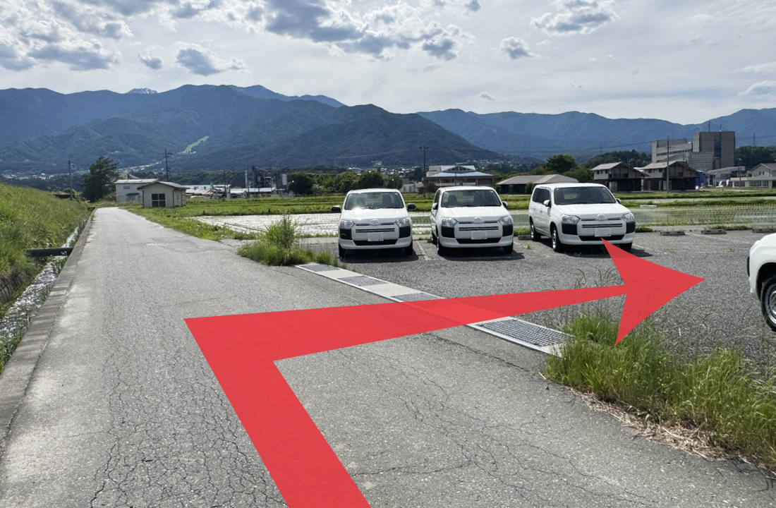 SA Inn 伊那ナイスロード　駐車場