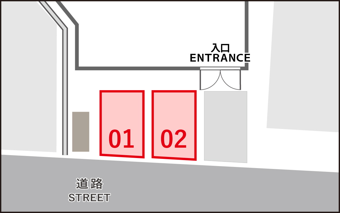 SA Inn 七瀬　駐車場